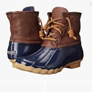 Sperry Kids Boots in Brown and Blue